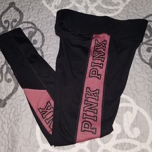 Pink leggings